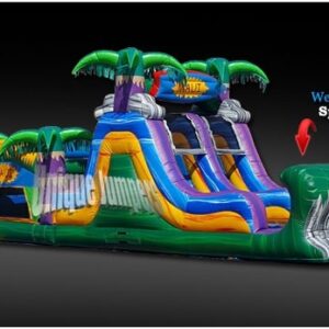 40' Tropical Obstacle Course
