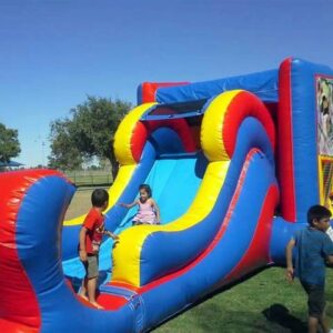 Large Bounce House & Slide Combo